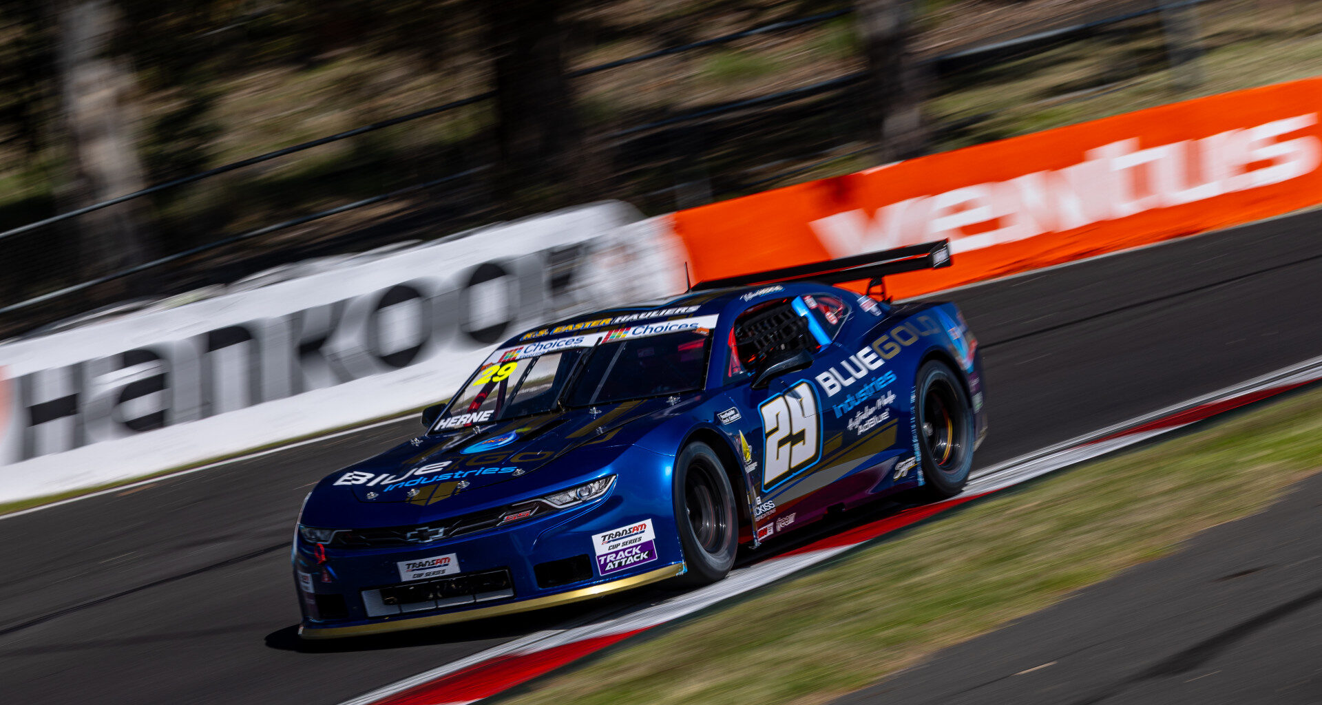 Trans Am news: Nathan Herne takes first Camaro win in Trans Am
