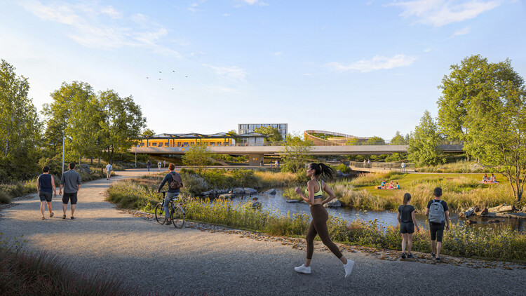 Coldefy Leads Winning Masterplan to Transform Budapest Brownfield into Rewilded Urban District - Image 3 of 7