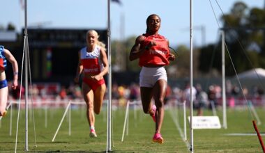 Sha’Carri Richardson and Christian Coleman enjoy country vibe at remote race