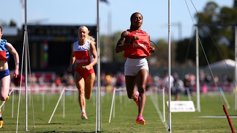 Sha’Carri Richardson and Christian Coleman enjoy country vibe at remote race