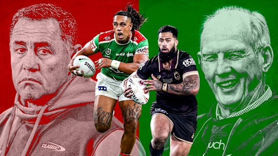 Shane Flanagan, Keaon Koloamatangi, Payne Haas, Wayne Bennett.