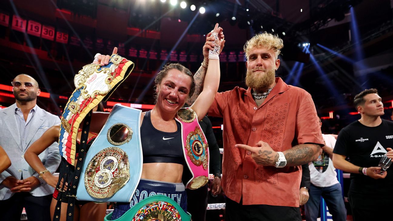 Ellie Scotney chasing undisputed history (and a car) from Jake Paul