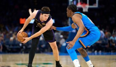 Lakers' Austin Reaves questionable vs. Mavericks on Sunday