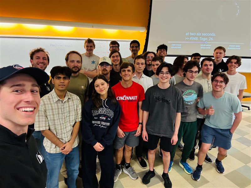 UC CubeCats Satellite Makes Hiss-tory At NASA