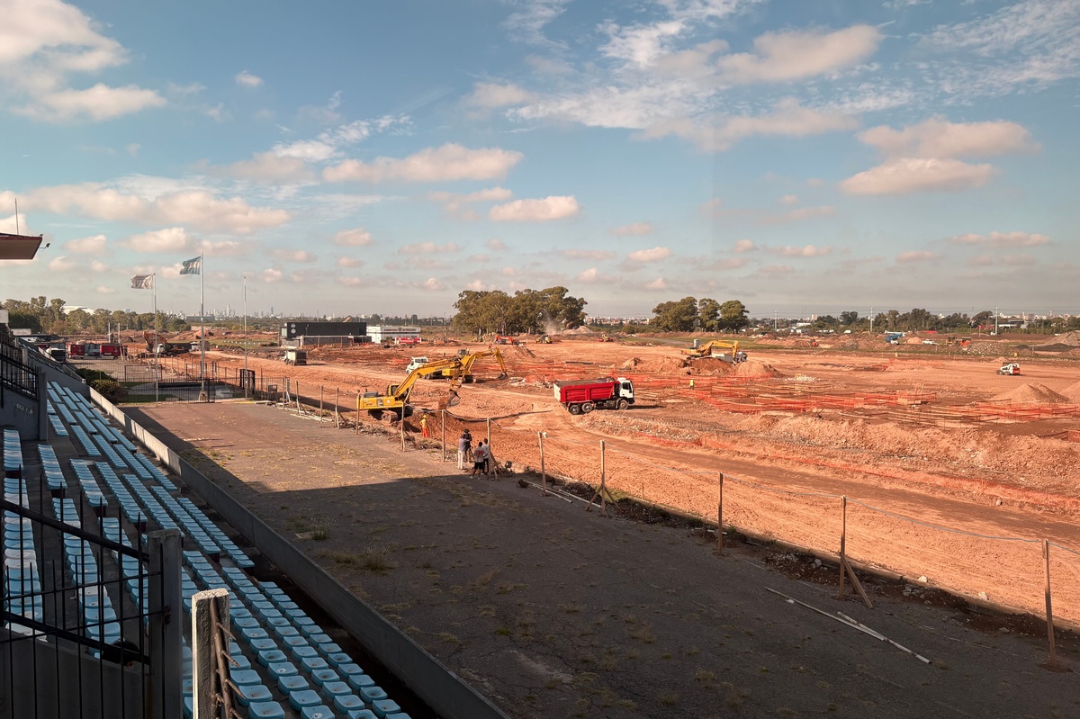 Construction moving forward at Buenos Aires for MotoGP, with an eye on F1