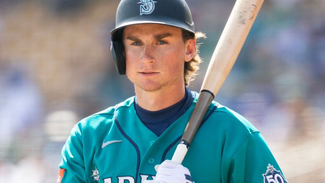 Mariners prospect Colt Emerson day to day with foot injury