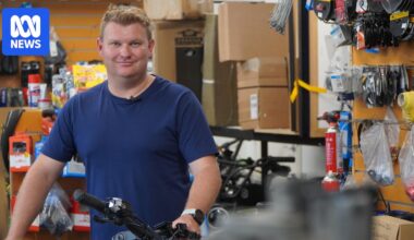 Commuters swap the car for e-bikes as fuel prices soar amid Middle East war