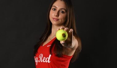 Brown Holds Off Women's Tennis, 4-2