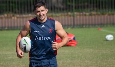 Nick Politis’ training cameo ahead of Victor Radley’s return