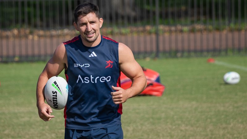 Nick Politis’ training cameo ahead of Victor Radley’s return