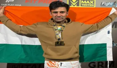 Indian MMA fighter Sangram Singh