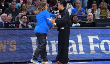 Staley lauds UCLA's Close after title game loss, Auriemma spat