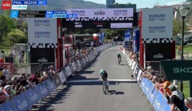 Paul Seixas lands huge blow to rivals in opening Tour of the Basque Country time trial