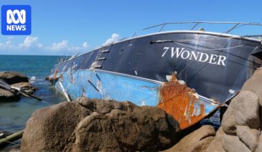Queensland maritime authorities criticised for 'slow' wrecked boats salvage