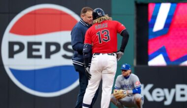 Guardians' Gabriel Arias exits due to hammy, testing to come