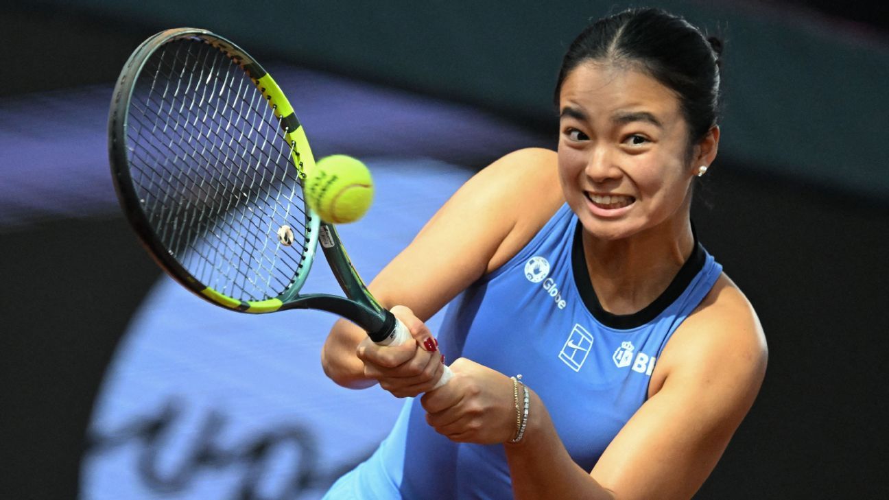 Alex Eala loses in a close call against Jelena Ostapenko at Linz Open