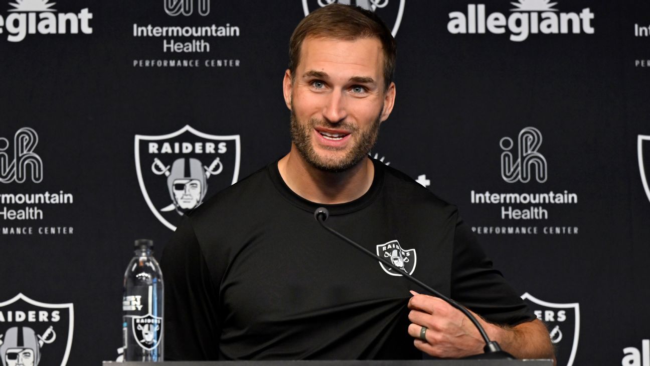 Kirk Cousins: Raiders need to play best QB, even if not me