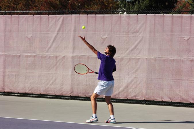 Men's Tennis Drops to Adrian