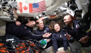 Astronauts face heat shield danger on return to Earth