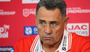St George Illawarra Dragons’ Shane Flanagan fights for his coaching future in Manly Sea Eagles clash