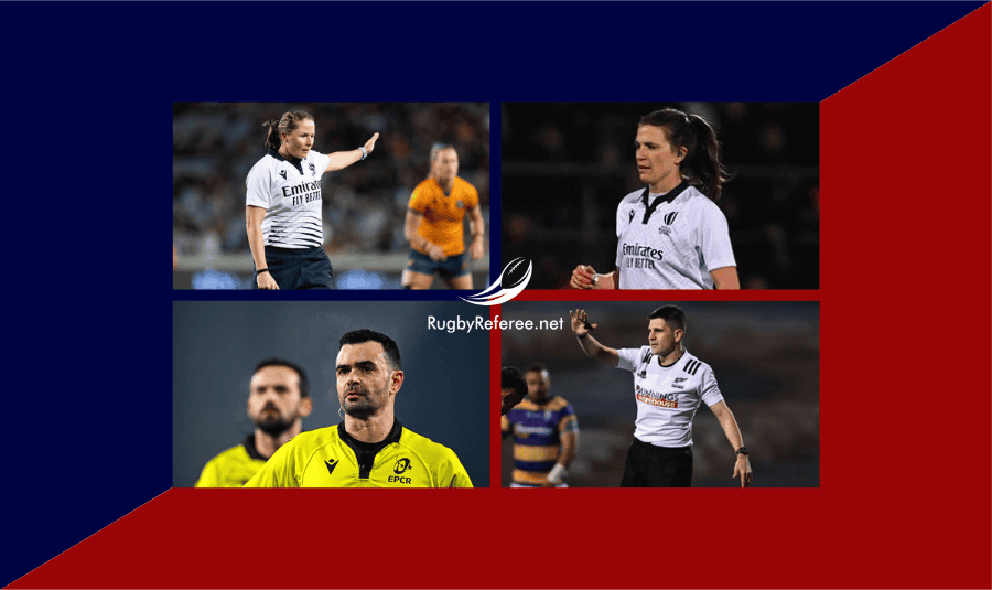 W6N, PAC4, EPCR and leagues/comps referee, AR and TMO appointments -