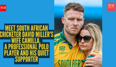 Camilla Harris: Meet South African cricketer David Miller's wife Camilla, a professional polo player and his quiet supporter |