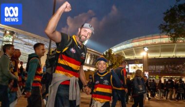 Rainy weather easing for AFL Gather Round weekend matches, as Barossa welcomes fans