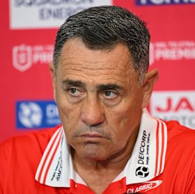 Dragons coach Shane Flanagan.