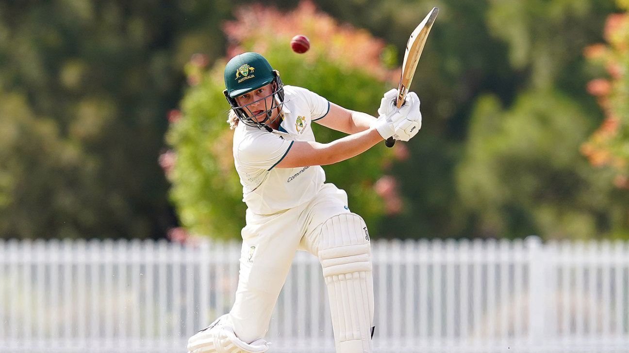 Learoyd shines in Green vs Gold contest with over 200 runs