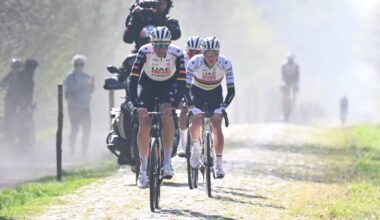 Paris Roubaix final recons for Pogačar and Van Aert