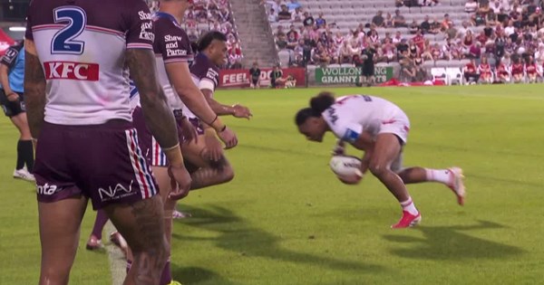 Luciano Leilua Try | NRL.com