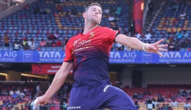 Hazlewood returns as Royals ask RCB to bat in rain-hit game