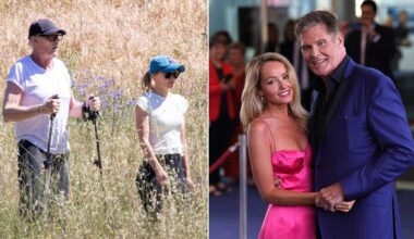 'Baywatch' star David Hasselhoff spotted hiking with wife after sun-soaked vacation