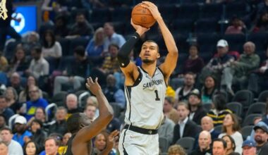 Wembanyama (40 points, 13 rebounds) hits 65 games as he checks another 'box'