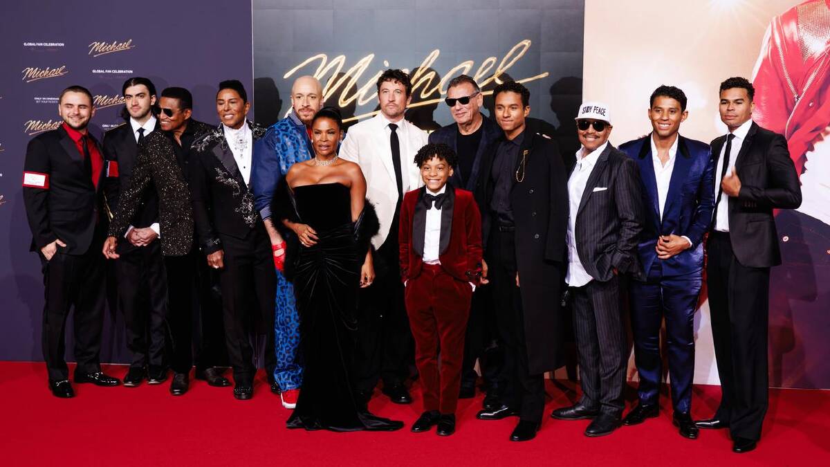 The Jackson family and celebrities have gathered in Berlin for the premiere of 'Michael'. (EPA PHOTO)