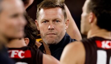 The rocket from Sam Mitchell that sparked the Hawthorn Hawks surge against Western Bulldogs, as Mitch Lewis outlines his path back to playing