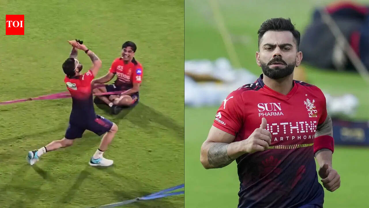 IPL 2026: Virat Kohli's 'naagin dance' thrills crowd; fans respond in style - WATCH | Cricket News