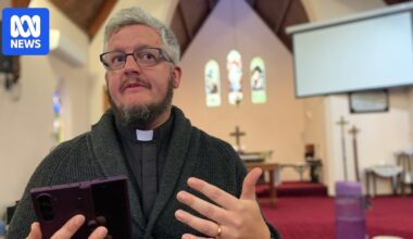 Dedicated priest travels countryside for services despite shrinking congregations
