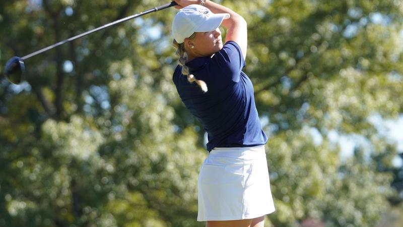 Women's Golf Stands 4th after Day One of the Jan Weaver Invitational
