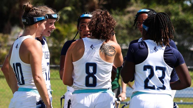 No. 3 Flag Football Falls in Regular Season Finale at No. 1 Warner, 26-13