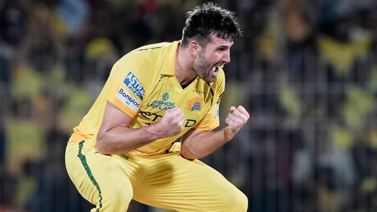Overton 'point of difference' for CSK in win over DC, say Finch and Jaffer