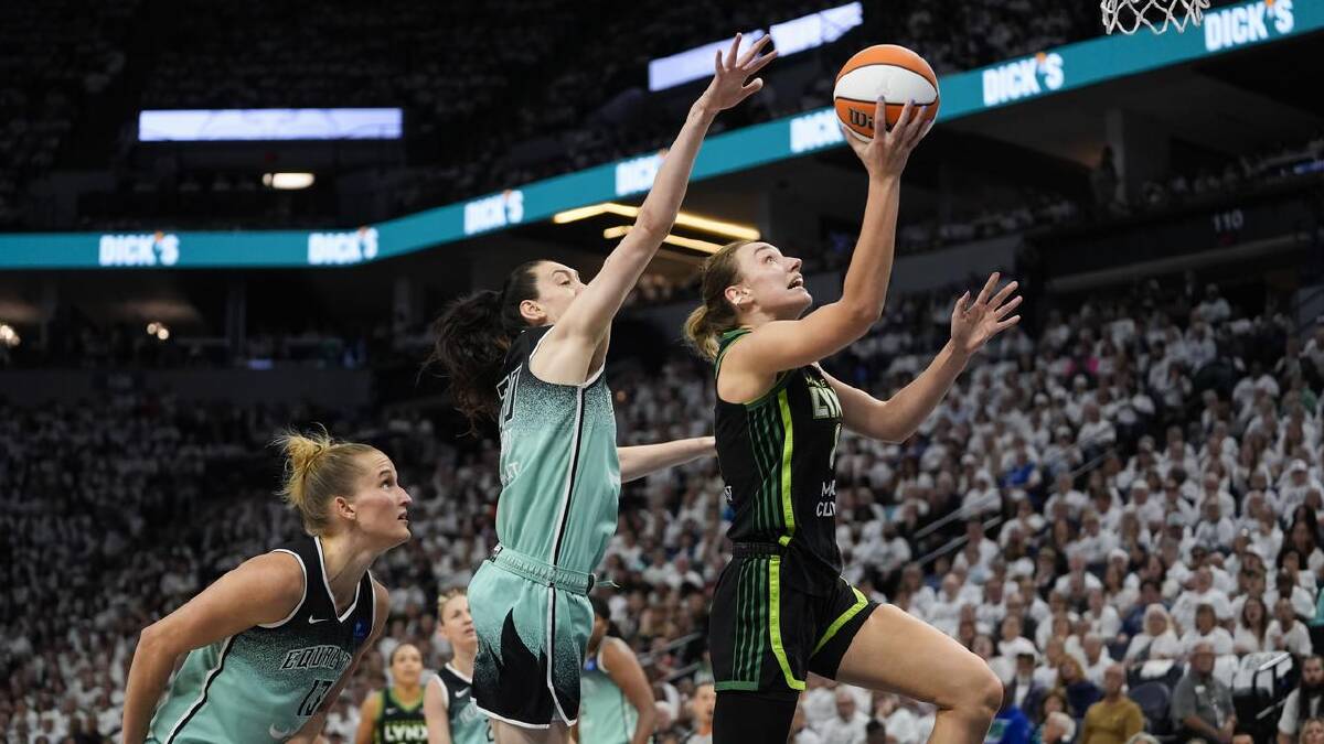 Alanna Smith was effective at both ends of the court in her time with the Minnesota Lynx. (AP PHOTO)