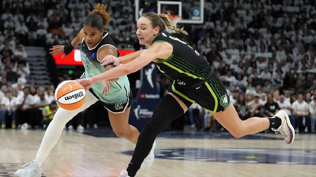 Australian Alanna Smith has made her mark in the WNBA with her defensive excellence. (AP PHOTO)
