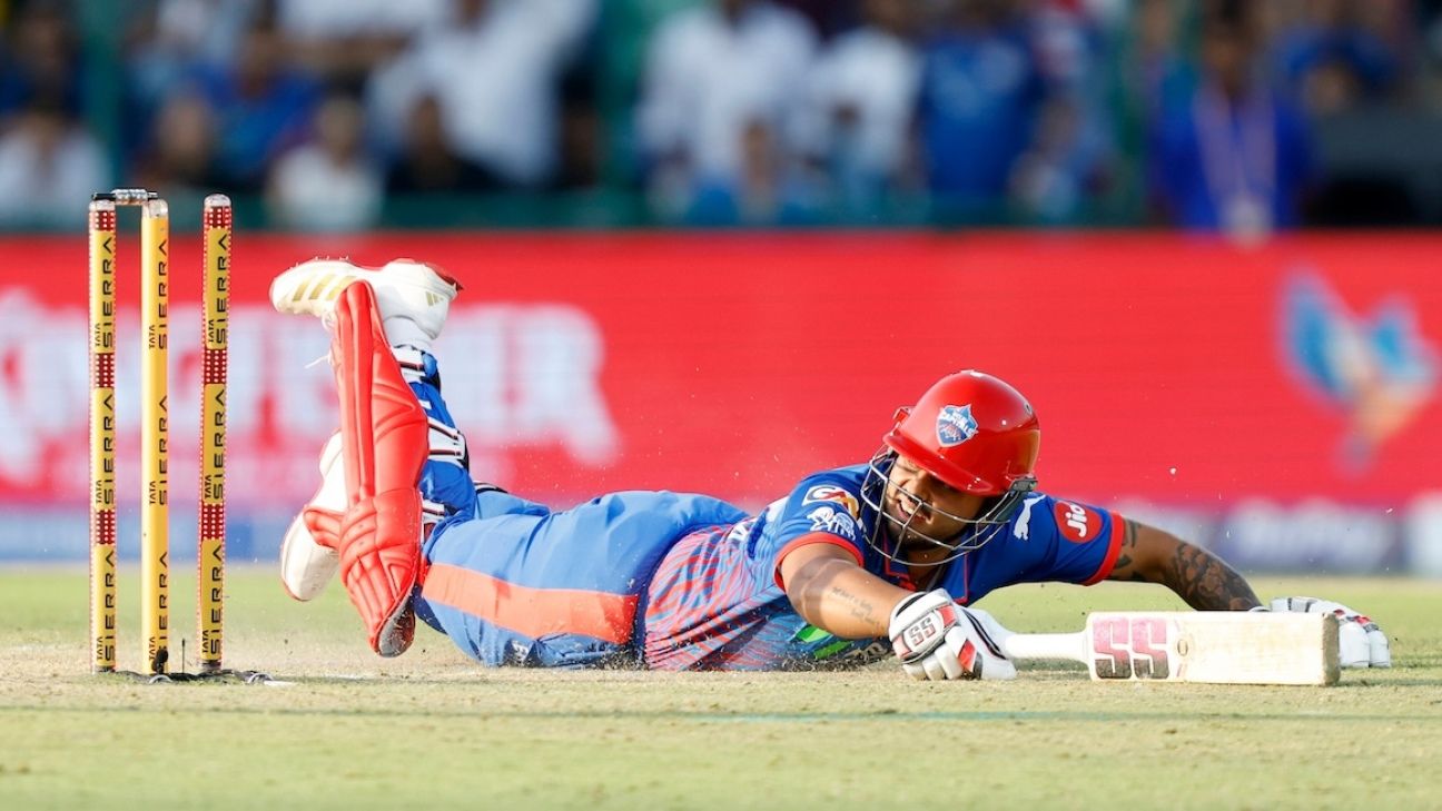 Nitish Rana penalised for 'use of an audible obscenity' in CSK vs DC game