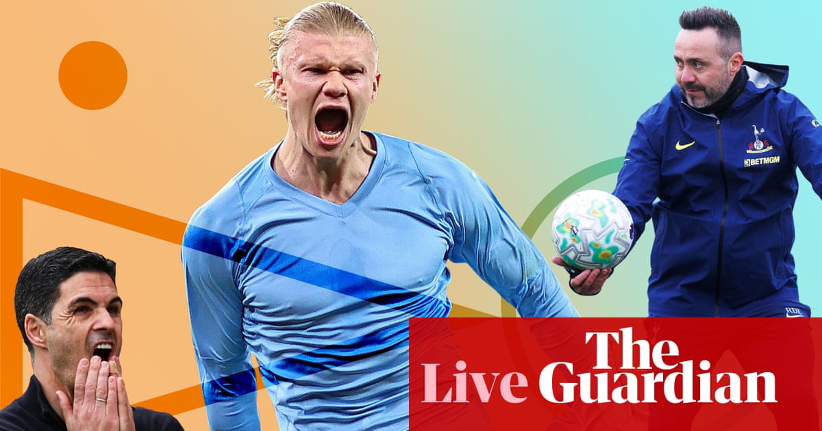 Arsenal angst, De Zerbi targets Spurs revival, Rangers aiming to leapfrog Celtic – matchday live | Soccer