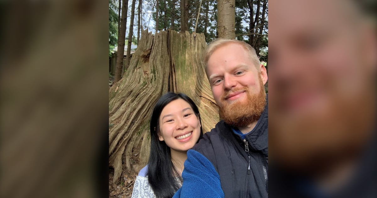 Newlywed couple spending just $160 a month on food