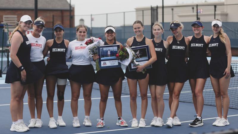 Women's Tennis Defeats Valparaiso 4-3 for Senior Day Triumph