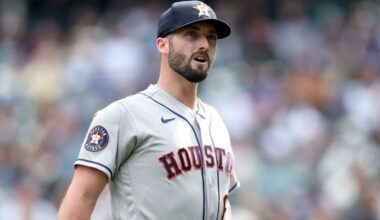 RHP Cody Bolton exits start because of mid-back tightness