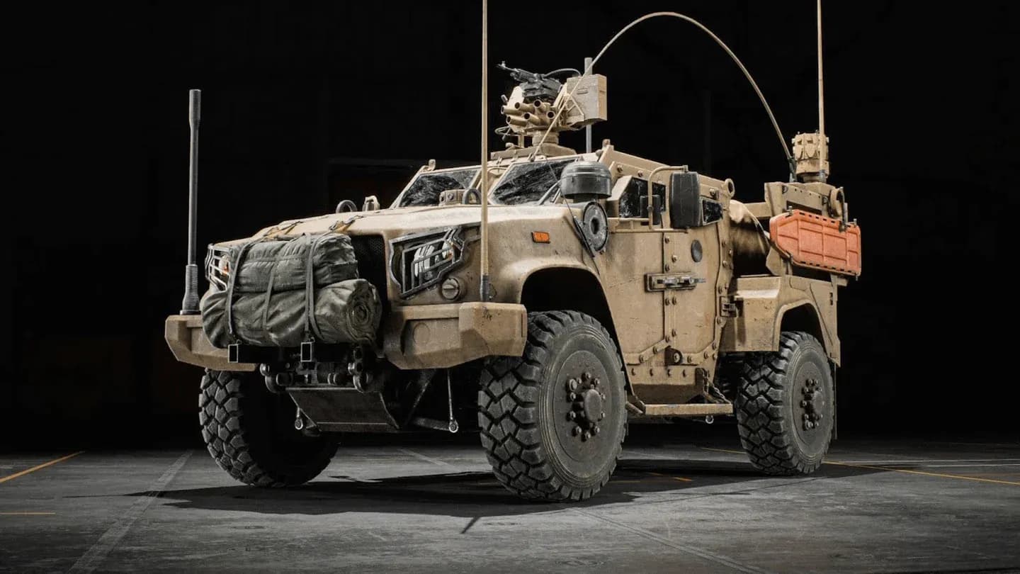 The new LTV support vehicle