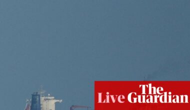 Oil price tops $100 a barrel again after Trump announces strait of Hormuz blockade – business live | Business